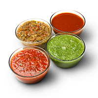 Four Different Types of Salsas