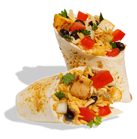 chicken burrito